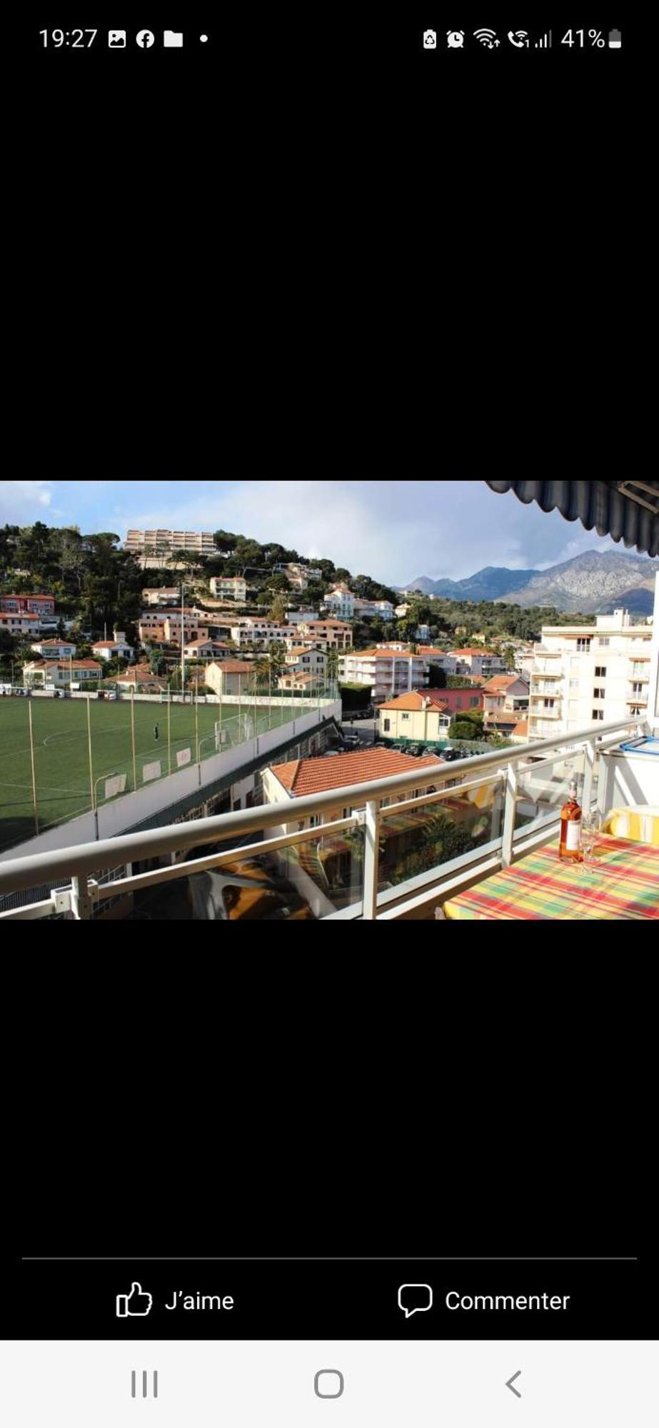 Studio Mer Montagne Appartement Roquebrune-Cap-Martin Buitenkant foto